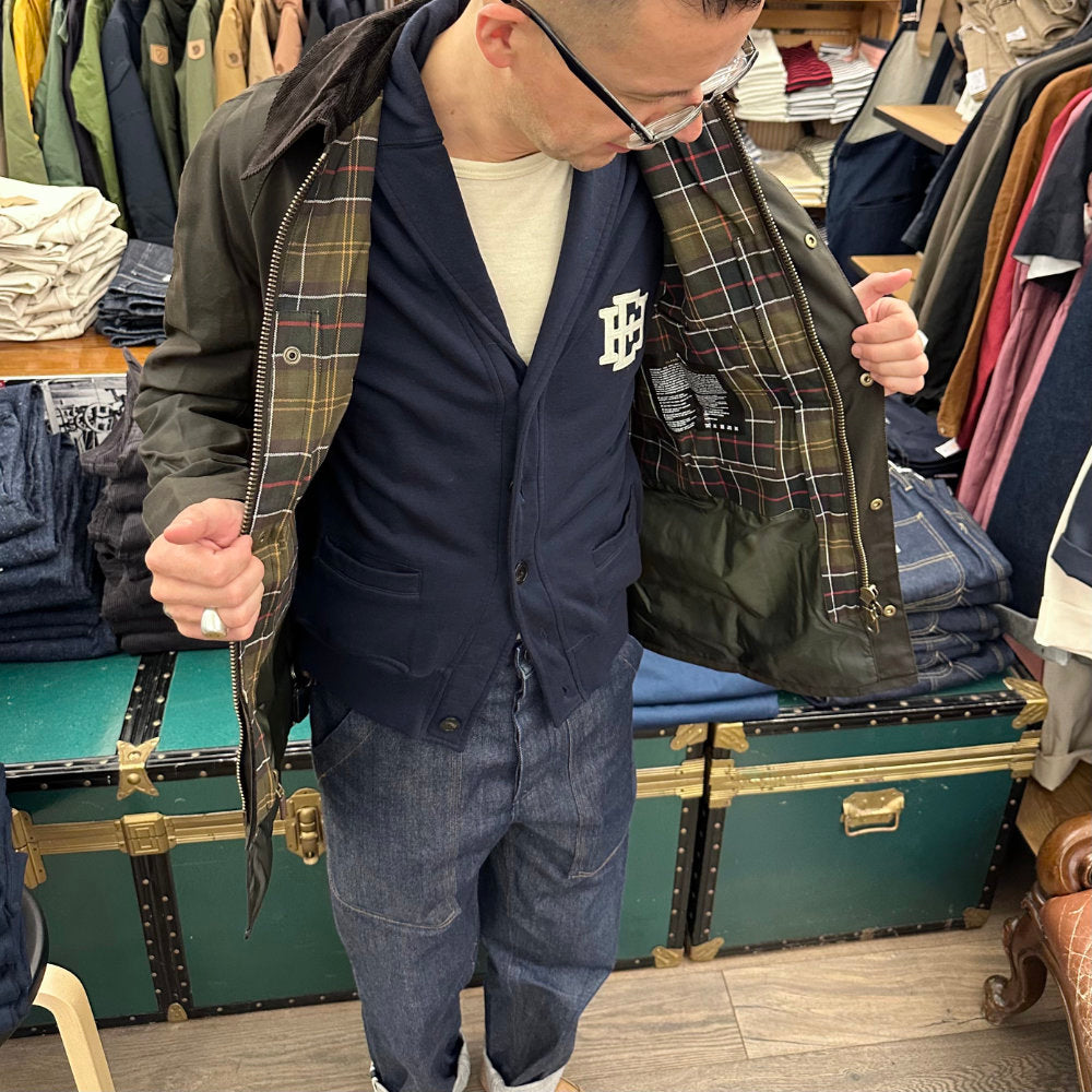 【値下げ】Barbour ASHBYダークグリーン ジャケット Barbour Ashby Wax Jacket Olive MWX0339-OL71 order online