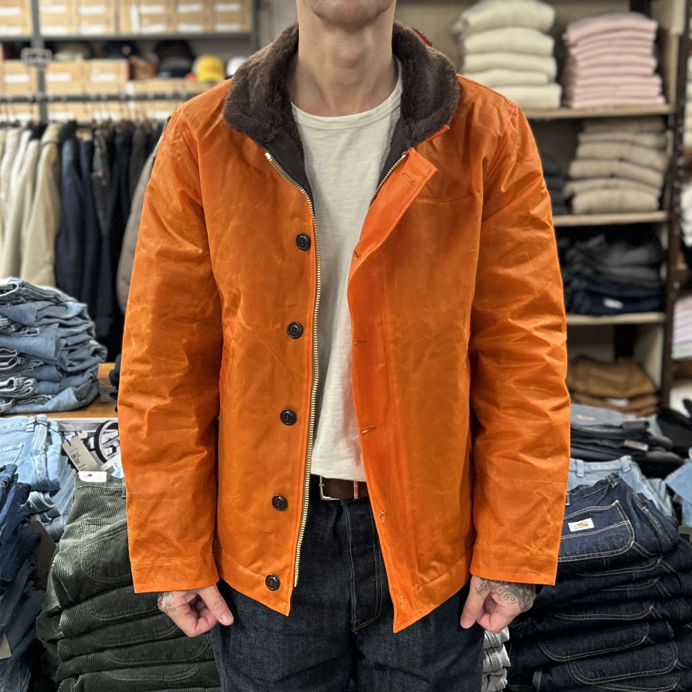 manifattura ceccarelli new deck jacket 7061b wx orange – www