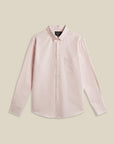 portuguese flannel montebello stripe shirt light pink