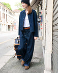 peppino peppino type 110 the oversize tanker pant denim dark blue