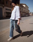 peppino peppino type 150 the big selvedge carpenter pant light blue