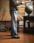 peppino peppino type 18 the relaxed selvedge five pockets jean light blue