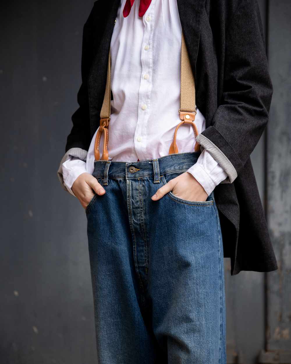 peppino peppino type 86 the selvedge rodeo clown jean mid blue