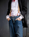 peppino peppino type 86 the selvedge rodeo clown jean mid blue (LAST SIZE 2)