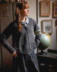 peppino peppino type 153 the campus cardigan grey