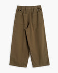 girls of dust fatigue pants duck canvas lizard