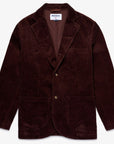 sebago neddick corduroy blazer jacket brown moro