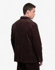 sebago neddick corduroy blazer jacket brown moro
