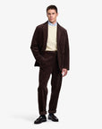 sebago neddick corduroy blazer jacket brown moro