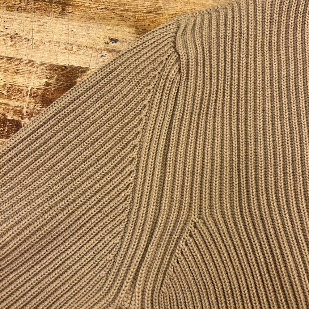 andersen andersen navy crewneck camel