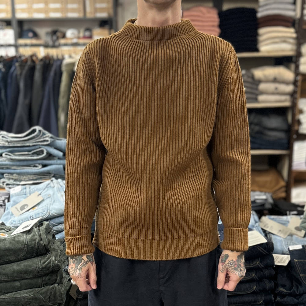 andersen andersen navy crewneck tobak
