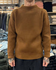 andersen andersen navy crewneck tobak
