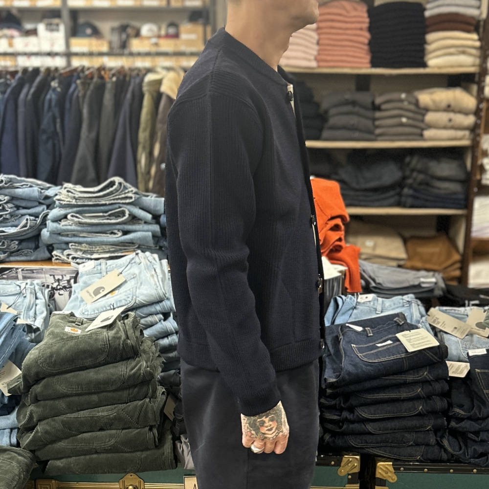 andersen andersen skipper jacket navy blue