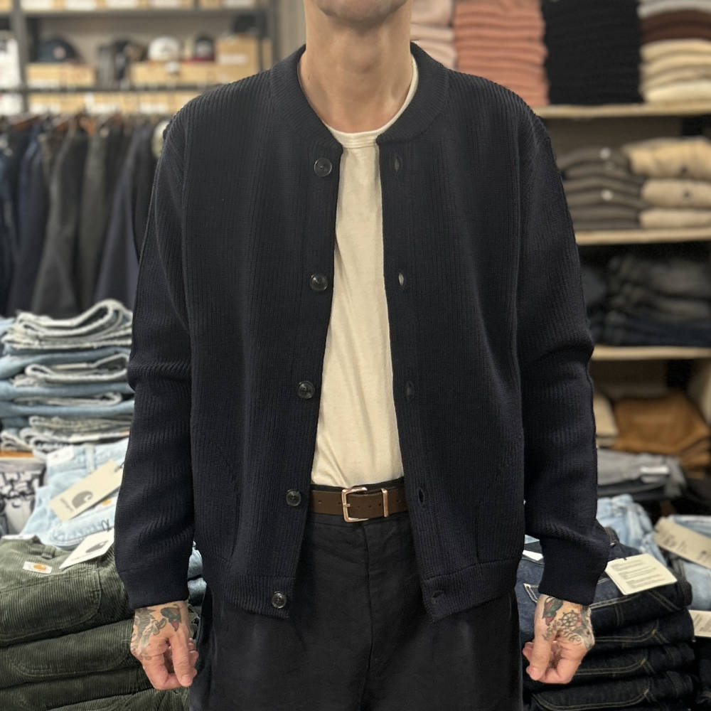 andersen andersen skipper jacket navy blue