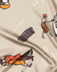 a piece of chic apaches silk scarf 70x70
