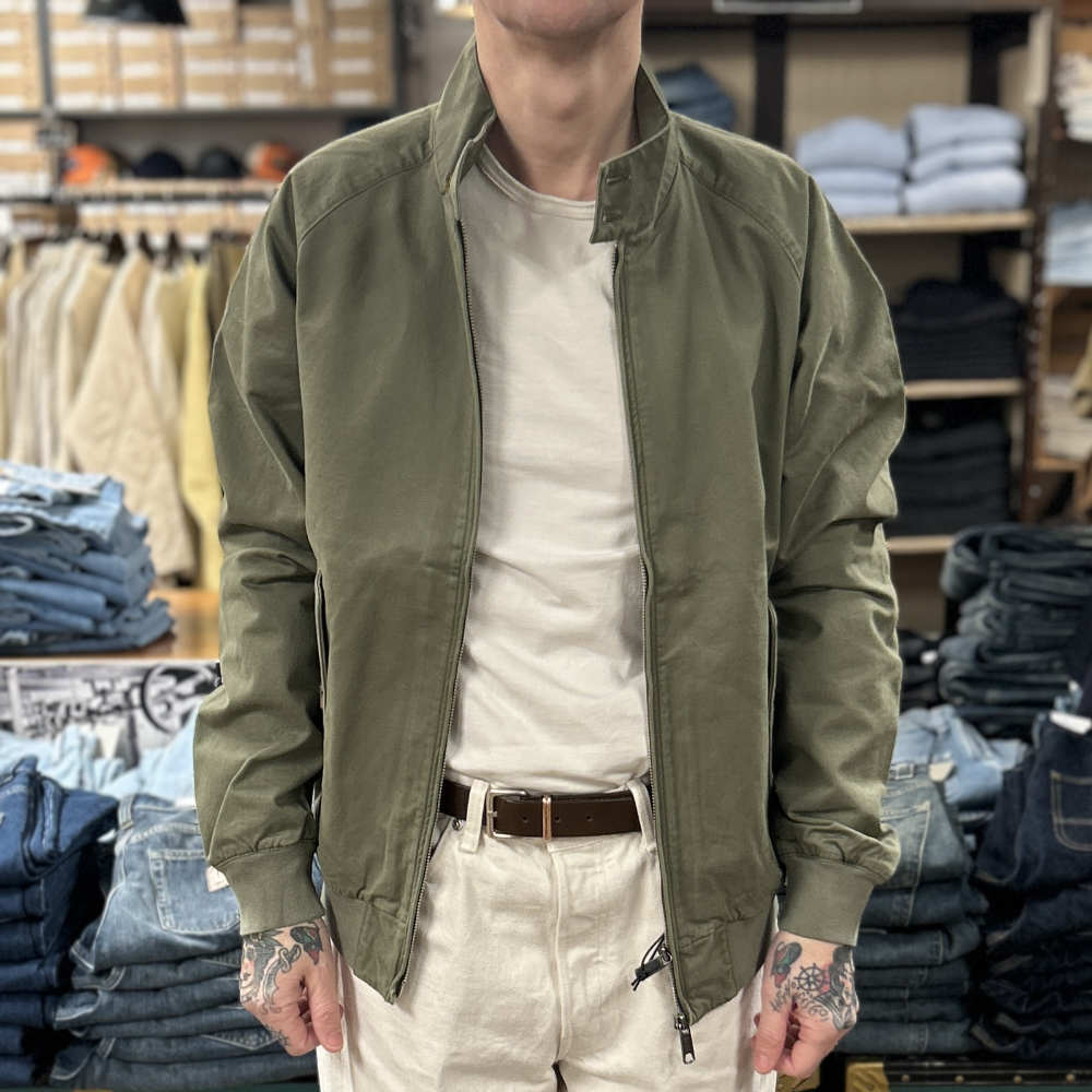 【3/28〆】BARACUTA G9 ナチュラル　80s AERO ZIP Baracuta G9 Waxed Cotton Jacket Tan | Authentic Fit Lined