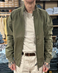 baracuta g9 jacket twill lichen green