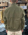 baracuta g9 jacket twill lichen green