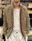 baracuta g9 jacket tan