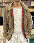 baracuta g9 jacket tan