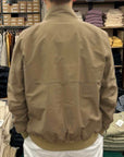 baracuta g9 jacket tan