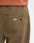 baracuta garment dyed canvas shorts tarmac green