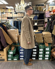 baracuta g10 trench coat detachable with wind flap tan