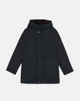 baracuta waxed shooting field park dark navy