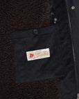 baracuta waxed shooting field park dark navy