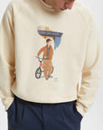 baracuta slowboy arlington pullover butter
