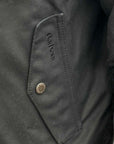 baracuta x barbour porton wax jacket navy