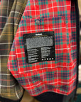 baracuta x barbour porton wax jacket navy