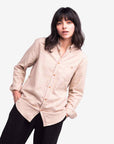 olow classico chemise shirt beige estran (LAST SIZE XXXL)