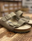 birkenstock arizona faded khaki