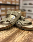 birkenstock arizona faded khaki