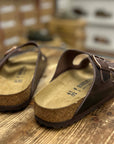 birkenstock arizona habana oiled leather