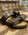 birkenstock arizona habana oiled leather