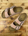 birkenstock arizona pink clay