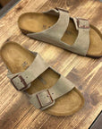 birkenstock arizona taupe