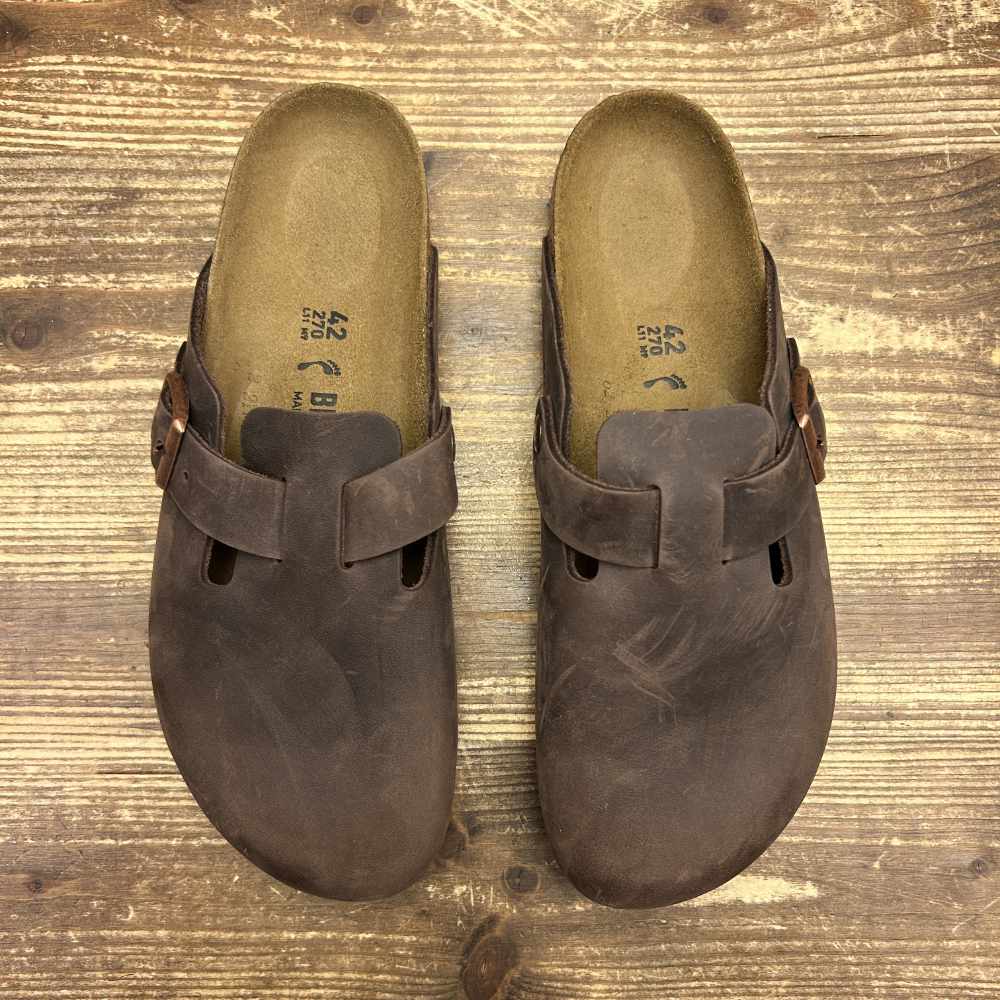 BIRKENSTOCK BOSTON 42 ナロー ハバナ BIRKENSTOCK BOSTON 42 ナロー