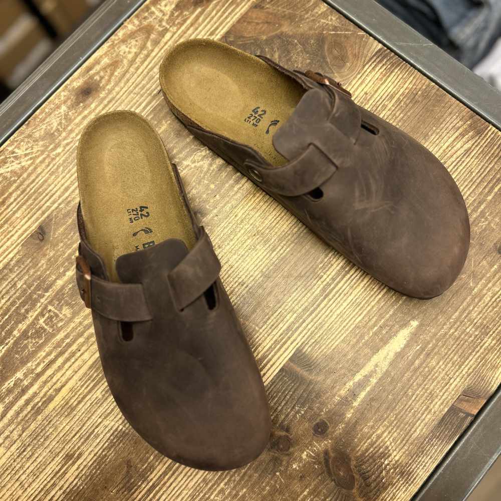 BIRKENSTOCK BOSTON 42 ナロー ハバナ BIRKENSTOCK BOSTON 42 ナロー ハバナ Birkenstock - Boston - Oiled