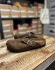 birkenstock boston carafe tonal soft footbed