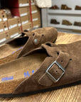 birkenstock boston carafe tonal soft footbed