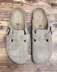 birkenstock boston taupe
