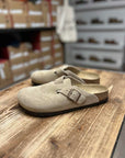 birkenstock boston taupe