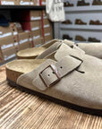 birkenstock boston taupe