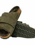 birkenstock kyoto shearling thyme