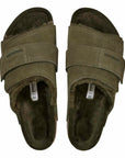 birkenstock kyoto shearling thyme