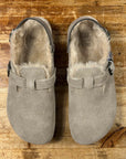 birkenstock tokio inside shearling taupe