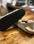 birkenstock tokio inside shearling taupe